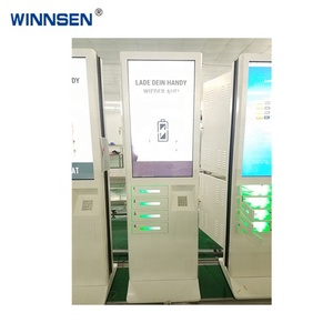 Stazione di Ricarica per <span class=keywords><strong>Cellulari</strong></span> APC-06A-4 con Schermo Touch da 5.7\" e Display LCD da 43\", Interfaccia Utente e Logo Personalizzabili - Product Image 3