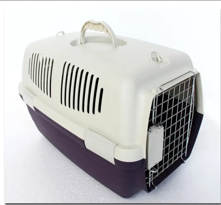 In Stock Wholesale Airline Plastic Pet Carrier Cheap Air Travel Dog Carrier