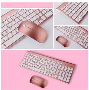 2018 Offre Spéciale colorée sans fil <span class=keywords><strong>clavier</strong></span> et souris combo pour ordinateur - Product Image 3