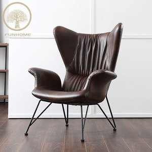 Usine en gros fauteuils uniques en acier inoxydable chaise inclinable chaise à bas prix - Product Image 1