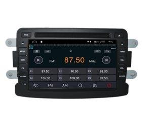 Navigation multimédia pour voiture avec écran tactile 7 pouces, Android 14, quad-core, pour lecteur, lien miroir, RENAULT <span class=keywords><strong>Dacia</strong></span> <span class=keywords><strong>Duster</strong></span> <span class=keywords><strong>4</strong></span>+64 Go - Product Image 1