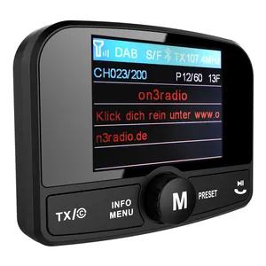 2019 Offre Spéciale 11 langues R.D. Cicatrice DAB 2.4 "Affichage coloré 60 préréglages Portable Radio NUMÉRIQUE DAB En voiture DAB RÉCEPTEUR pour voiture