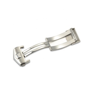18Mm 20Mm Đồng Hồ Khóa Thép Không Gỉ Ban Nhạc Đồng Hồ Phụ Kiện Cho T-G Heue Gấp Kim Loại Clasp Nhà Máy Trực Tiếp Bán - Product Image 2