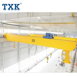 TXK factory price 10 ton European standard lightweight double beam overhead crane