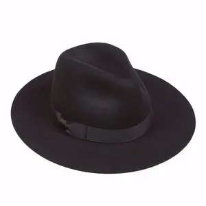 Sombreros Fedora de Jazz para hombre y mujer, 100% lana australiana, venta al por mayor - Product Image 1