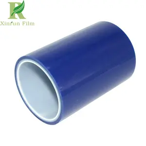 PE Anti Scratch Self Adhesive Film Blue Protective Tape(for metal surface,plastic sheet,hard surface)
