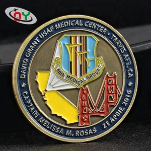 De metal de oro moneda vieja EE. UU. Recuerdo monedas de desafío de moneda de euro - Product Image 4