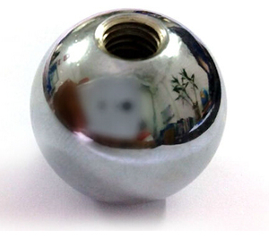 Bola de acero al carbono M8 de <span class=keywords><strong>40mm</strong></span> con orificio de rosca Bolas de rodamiento sólido Esferas de <span class=keywords><strong>metal</strong></span> perforadas Estándar ANSI - Product Image 5