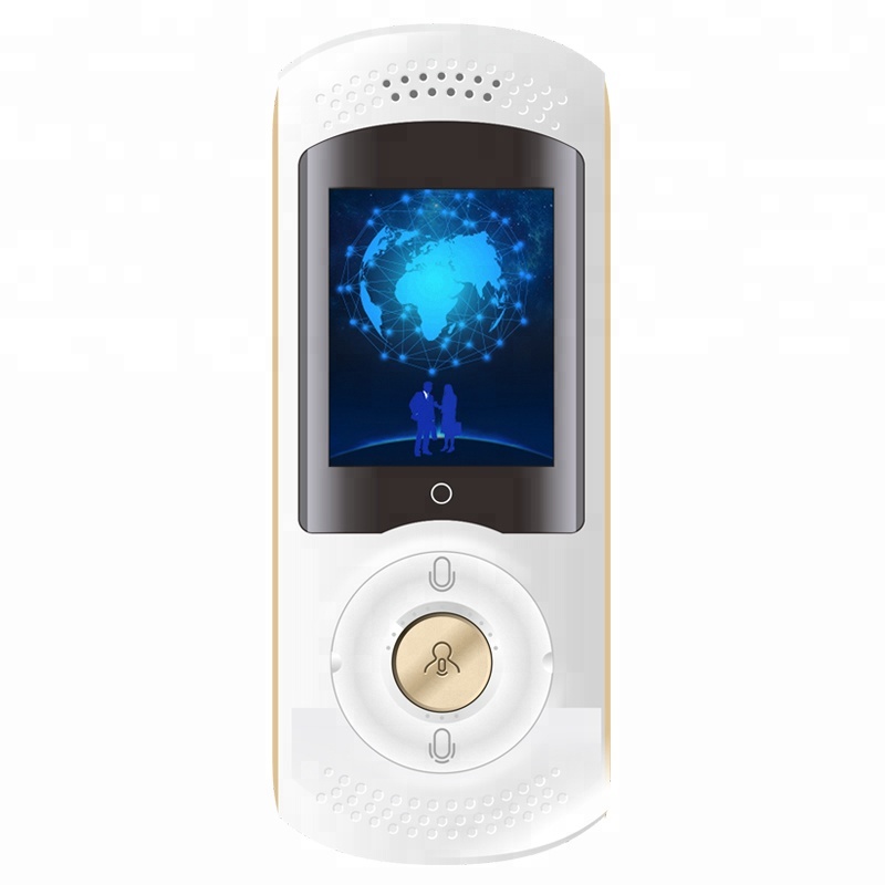 Голосовой переводчик Smart Language двухсторонний WiFi 2,4 футов сенсорный экран Поддержка нескольких языков свободно перевод