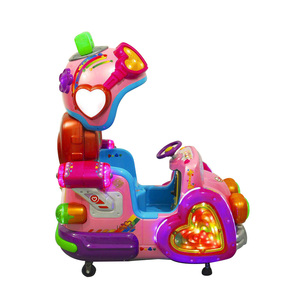 Prezzo di fabbrica Arcade a gettoni Indoor Sport <span class=keywords><strong>Dream</strong></span> Love Kids Swing Car Game Machines per parco divertimenti in vendita - Product Image 4