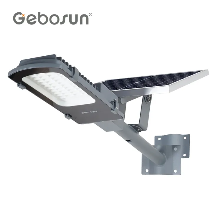 GEBOSUN الشمسية بدعم المسار عالية التجويف جهاز تحكم في الشحن مزود بمتتبع لنقطة القدرة القصوى 20 واط 30 واط 50watt مصباح شارع شمي led