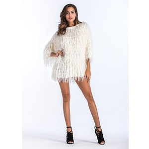 Fábrica <span class=keywords><strong>de</strong></span> último diseño Navidad Fiesta jersey <span class=keywords><strong>de</strong></span> <span class=keywords><strong>mujer</strong></span> <span class=keywords><strong>de</strong></span> manga larga <span class=keywords><strong>de</strong></span> las mujeres <span class=keywords><strong>abrigos</strong></span> <span class=keywords><strong>de</strong></span> piel sintética - Product Image 5