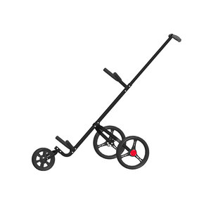 Vente chaude Top <span class=keywords><strong>Junior</strong></span> Pliant 3 Roues Cadre En Acier Golf Trolley Scorecard Basket Cruiser Golf <span class=keywords><strong>Buggy</strong></span> Footbrake Lotusflower 8 - Product Image 1