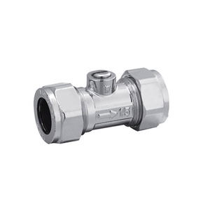 UK Market Popular 15mm <strong>22mm</strong> Brass Isolating Valve for <strong>Copper</strong> <strong>Pipe</strong> - Product Image 1
