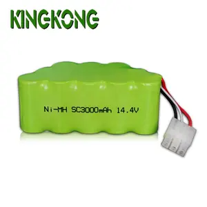 휴대용 장치 12V NI-MH AA 2000mah 충전식 nimh 배터리 팩