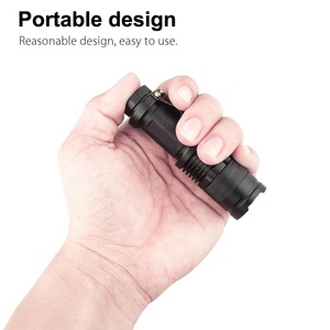 Lampes Torches LED à Lumière Noire Ultraviolette Portables Détection d'Urine d'Animaux de Compagnie Lampe d'Inspection Zoom <span class=keywords><strong>Mini</strong></span> 395nm 365nm Lampe Torche UV - Product Image 2