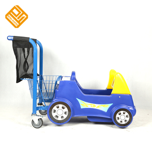 어린이 어린이 플라스틱 슈퍼마켓 트롤리 쇼핑몰 - Product Image 1