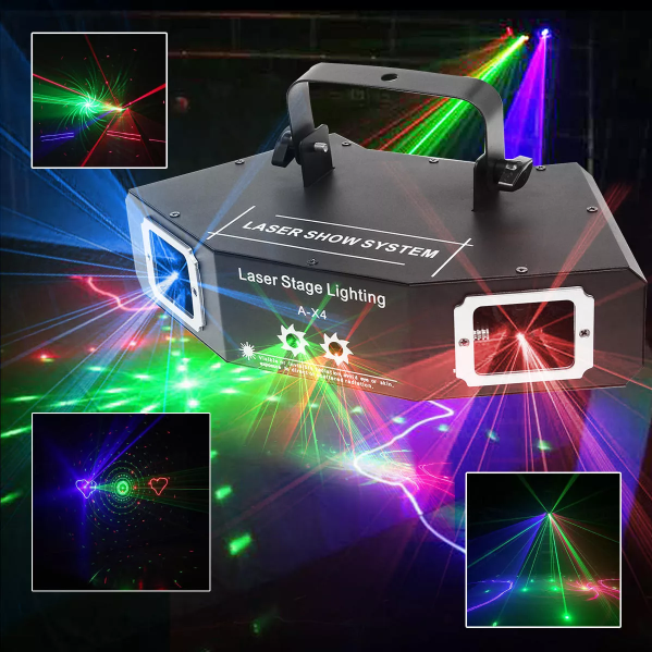 Party Lights DJ Disco Stage Lights for Dancing Thanksgiving KTV Bar Birthday Outdoor