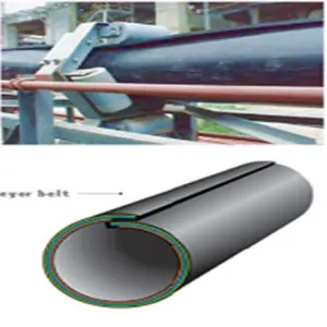 Textile Pipe Tube Rubber Conveyor Belt