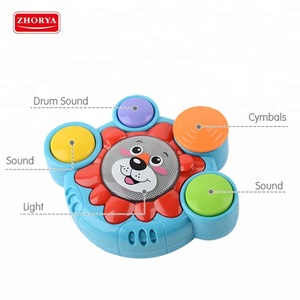 <span class=keywords><strong>Platillos</strong></span> Lion sonido instrumentos tambor teclado musical juguetes con luz - Product Image 4