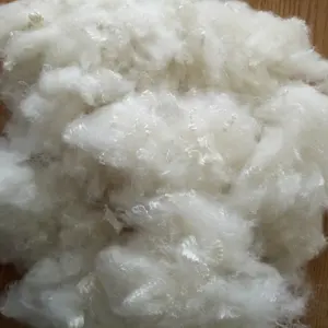 6DX32MM Baku Putih Padat Tidak Siliconized Polyester Staple Fiber/6DX32MM Baku Putih Putera Sampoerna Foundation