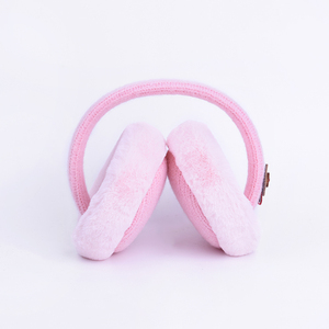 Hecho <span class=keywords><strong>de</strong></span> alta calidad a medida rosa <span class=keywords><strong>de</strong></span> punto cálido invierno orejera - Product Image 6