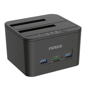 FIDECO USB 3.0 Tất Cả Trong 1 Hdd Docking Station Điều Khiển 2.5 3.5 Bên Ngoài Ổ Đĩa Cứng Với Đầu Đọc Thẻ - Product Image 1