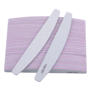 Lime à ongles électrique, 100/180 papier de verre, éponge, blocs polissoir, Double face, pour enlever les <span class=keywords><strong>cuticules</strong></span>, outils de manucure - Product Image 2