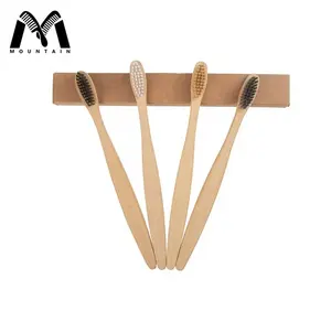 Soft biodegradable bamboo toothbrush custom bamboo toothbrush eco bamboo toothbrush