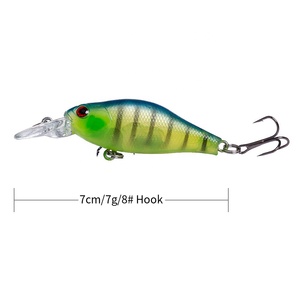 Di plastica Crankbait Galleggiante <span class=keywords><strong>esche</strong></span> da pesca Duro Artificiale Minnow <span class=keywords><strong>Esche</strong></span> Da Pesca - Product Image 2