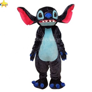 Funtoys CE negro adulto <span class=keywords><strong>Lilo</strong></span> y Stitch disfraz mascota de peluche - Product Image 1