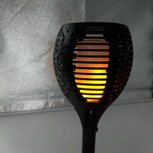 96 leds cobre linterna de jardín parpadeando solar al aire libre linterna bailando llama Luz - Product Image 1