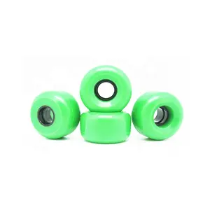 Kualitas Tinggi Pabrik Rebound Tinggi Langsung Super Tahan Lama 62Mm Kekerasan Tinggi 90A 95A Kecepatan Quad Roller Skate Roda