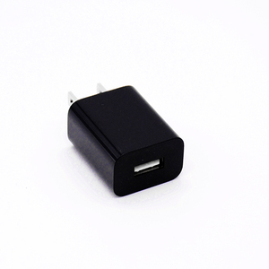 Fábrica de <span class=keywords><strong>Shenzhen</strong></span> fabricante de China 5V1A nos macho U L BSMI DOE FCC CEC certificación cargador USB para EE. UU. - Product Image 3