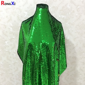 Rxf0430 5Mm Chuyên Nghiệp Vàng Sliver Dễ Dàng Lật Cá Quy Mô Nàng Tiên Cá Có Thể Đảo Ngược Vàng <span class=keywords><strong>Sequin</strong></span> Thêu Vải Bán Buôn Cho Ăn Mặc - Product Image 6