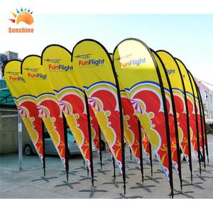 Fibra de Vidrio Polo titular pluma <span class=keywords><strong>playa</strong></span> lágrima Bandera de <span class=keywords><strong>banner</strong></span> de publicidad - Product Image 3
