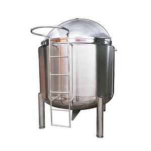 Tanque de Almacenamiento Aislado con Doble Pared de Acero Inoxidable SS304 de Grado Alimenticio para Chocolate, Masa de Chocolate y Licor de Cacao - Product Image 2