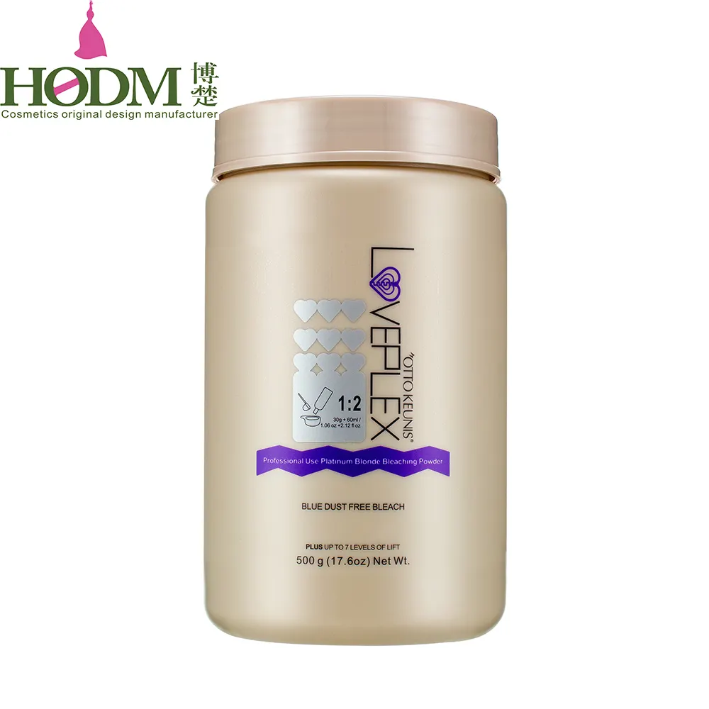 LOVEPLEX שיער הלבנת אבקת 500g קל ניסוח סגול הלבנת אבקת עבור שיער מקצועי סלון שימוש