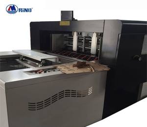 The most new Multi function Flatbed automatic paper card die cutting machine - Product Image 5