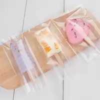 Voedsel Pakket Wegwerp Popsicle Plastic Zak Transparante Wegwerp Hdpe Plastic Popsicle Wrapper Tas Ice Pop Verpakking Plastic
