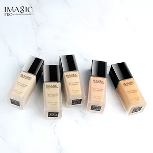 Imagic Riasan Foundation Anti Air, Riasan Foundation Anti Air, Matte, Penghilang Noda Foundation, Cakupan Penuh, Baru