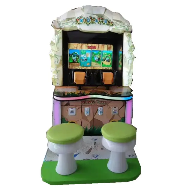 Indoor coin operated arcade Magic cave children's shooting game machine