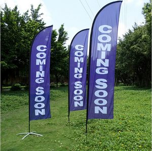 Fibra de Vidrio Polo titular pluma <span class=keywords><strong>playa</strong></span> lágrima Bandera de <span class=keywords><strong>banner</strong></span> de publicidad - Product Image 1