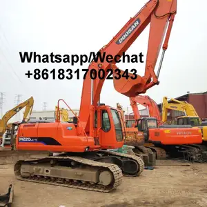 Korea Dibuat Doosan DH220 Excavator Doosan DH220-7 Dijual