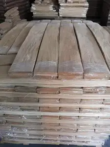 Fuente de la fábrica buena calidad Natural rodajas de pisos de madera de chapa de madera