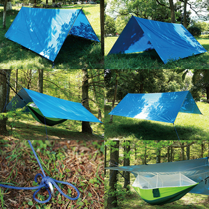 Beach sun shelter tarp tent shade ultralight UV garden awning sunshade <span class=keywords><strong>camping</strong></span> outdoors hammock fly from the rain - Product Image 4