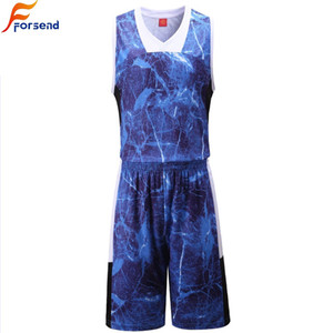 Cool Jersey Designs Blank Design Sublimation Uniform Basketball Jersey - Product Image 1