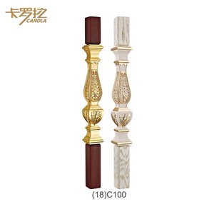 טוב דקורטיבי אלומיניום עץ מעקה עיצובים - Product Image 1