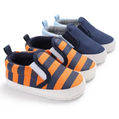 Hao Baby Hot Sale Spring And Autumn 0-1 Years Kids Girls And Boys Baby Canvas Shoes