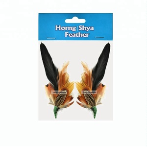 Mejor artesanía plumas cóctel <span class=keywords><strong>sombrero</strong></span> Trim para la decoración pluma selecciones - Product Image 1